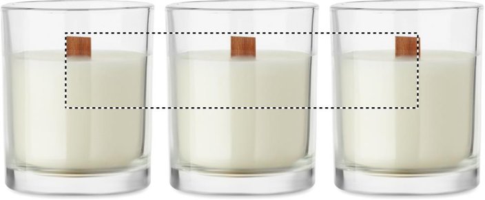 Svíčka z rostlinného vosku 80g