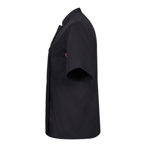 VL DURGA. Kuchynská bunda z popelínu s krátkymi rukávmi (110 g/m²) z bavlny (35 %) a polyesteru (65 %) - Typ potlače a počet farieb: Sieťotlač (textil), 2 farby, Umiestnenie a max. veľkosť potlače: Obal, 80 x 40, Počet kusov: 5000 VL DURGA. Kuchynská bunda z popelínu s krátkymi rukávmi (110 g/m²) z bavlny (35 %) a polyesteru (65 %) - Typ potlače a počet farieb: Sieťotlač (textil), 2 farby, Umiestnenie a max. veľkosť potlače: Obal, 80 x 40, Počet kusov: 5000