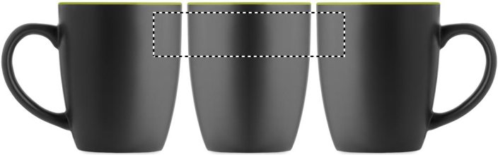 Dvoubarevný keramický hrnek