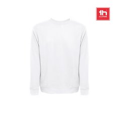THC COLOMBO WH. Mikina (unisex) z italského froté bez karty. Bílá barva