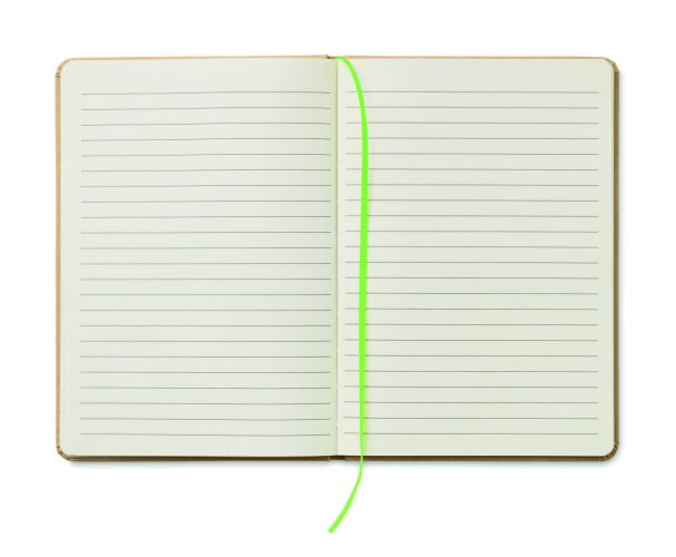 A5 zápisník v recykl. kartonu