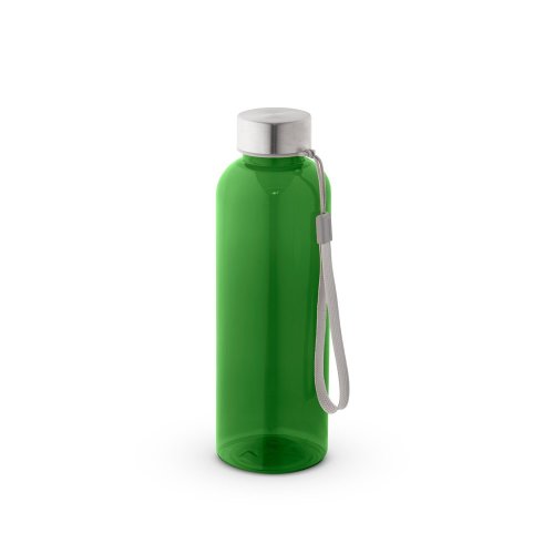 ENDERS M. Recyklovaného PET (100% rPET) fľaša s lesklým priesvitným povrchom 600 ml