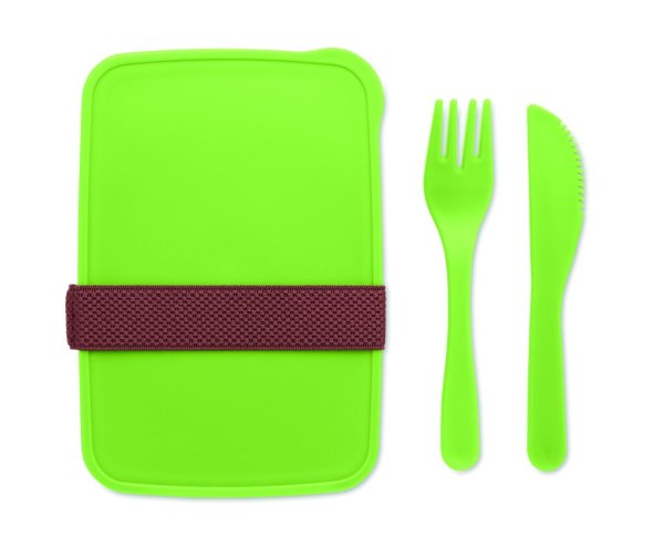 Obědová krabička s příbory