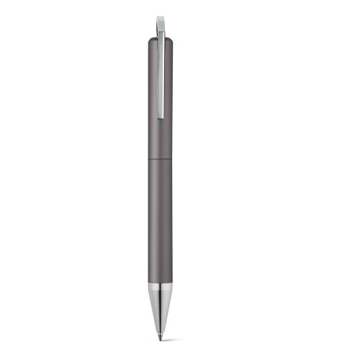 HOOK MATTE. Bronzové guľôčkové pero - Typ potlače a počet farieb: Rotačný laser, 1 farba, Umiestnenie a max. veľkosť potlače: Vrchná časť, 14 x 45, Počet kusov: 25