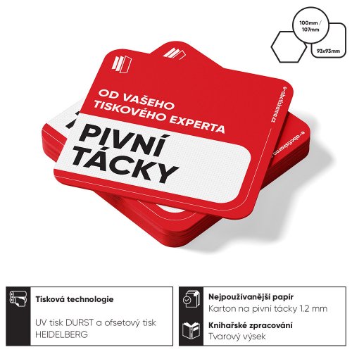 Pivné tácky