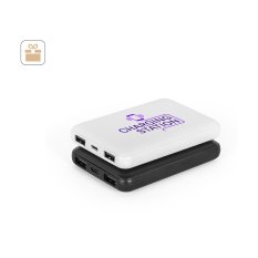 LEAKEY 5. Power banka 5 000 mAh zo recyklovaného ABS (100 % rABS)