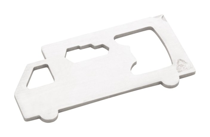 Bessito multifunkční nářadí - Umístění a max. velikost potisku: Přední strana - uprostřed, 15 x 10, Typ potisku a počet barev: Tampontisk, 2 barvy, Počet kusů: 450