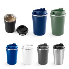 PHELPS. Cestovný pohár z nehrdzavejúcej ocele a PP 470 ml