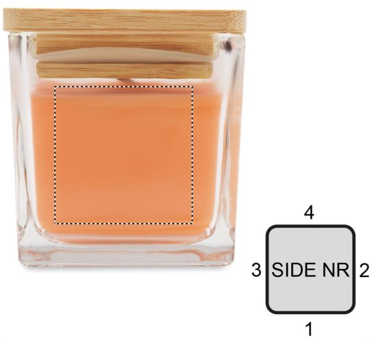 Čtvercová vonná svíčka 50gr