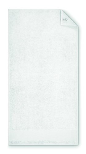 Bavlněný ručník na ruce - Umístění a max. velikost potisku: STRIP LEFT, 50x200mm, Typ potisku a počet barev: Sítotiskový transfer, 6 barev, Počet kusů: 2000