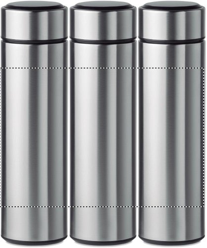 Láhev s dotykovým teploměrem