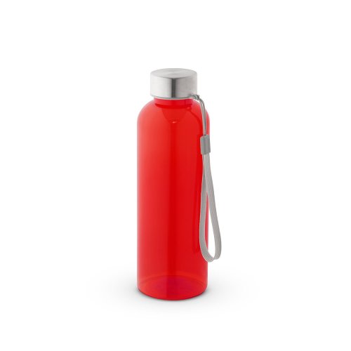 ENDERS M. Recyklovaného PET (100% rPET) fľaša s lesklým priesvitným povrchom 600 ml