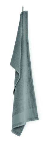 Bavlněný ručník na ruce - Umístění a max. velikost potisku: STRIP LEFT, 50x200mm, Typ potisku a počet barev: Sítotiskový transfer, 6 barev, Počet kusů: 2000