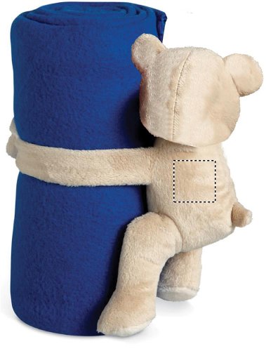 Fleecová deka s medvídkem