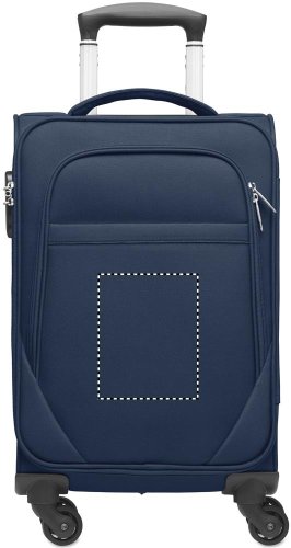 Textilní kufr na kolečkách