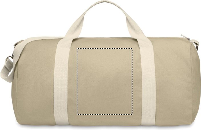 Cestovní taška 320 g - Umístění potisku: LEFT SIDE, Typ potisku: Sítotiskový transfer (max. 8 barev, 140x180mm), Počet barev potisku: 2 barvy, Počet kusů: 1500