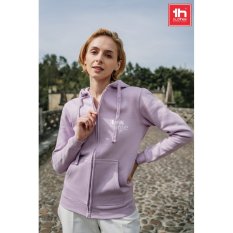 THC AMSTERDAM WOMEN. Flísový sveter pre ženy z bavlny a polyesteru