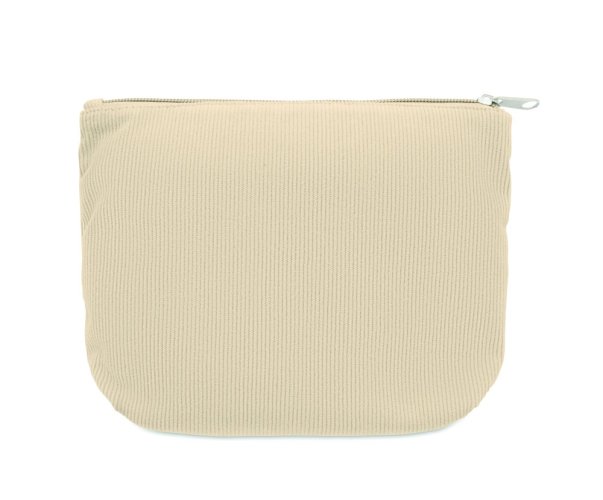 Manšestrová kosmetická taška