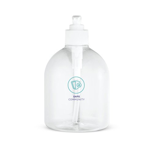 REFLASK 500. Lahev s dávkovačem z PET a PP 500 mL