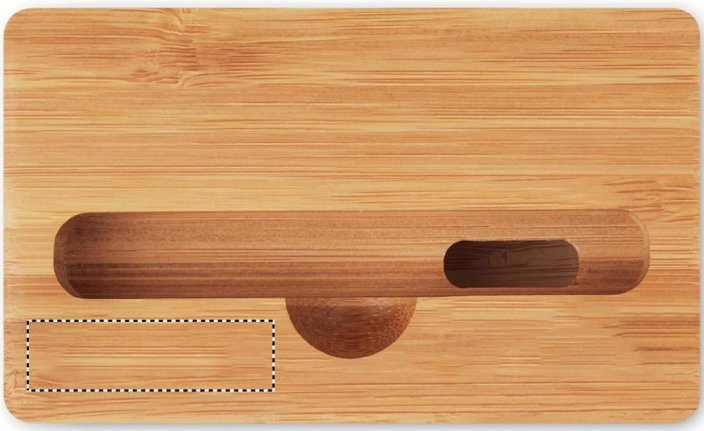 Bambusový stojánek a zesilovač