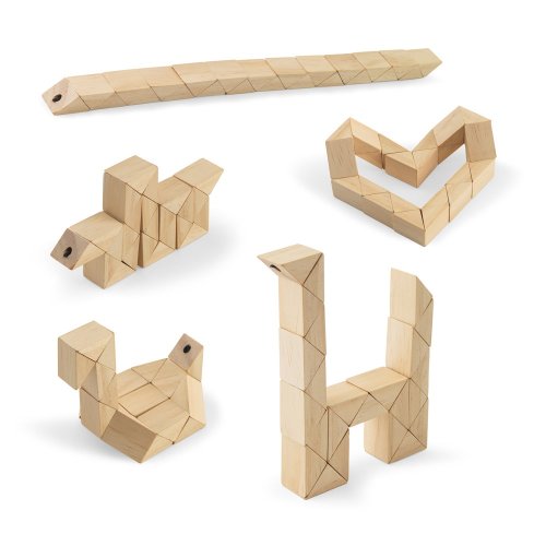 THINKO. Dřevěné puzzle s 24 dílky