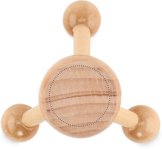 Ruční masážní dřevěná pomůcka