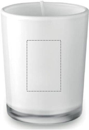 Malá svíčka ve skle