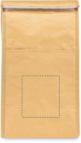 3l obědový sáček - Umístění potisku: BACK, Typ potisku: Sítotisk (max. 4 barvy, 150x90mm), Počet barev potisku: 3 barvy, Počet kusů: 3000