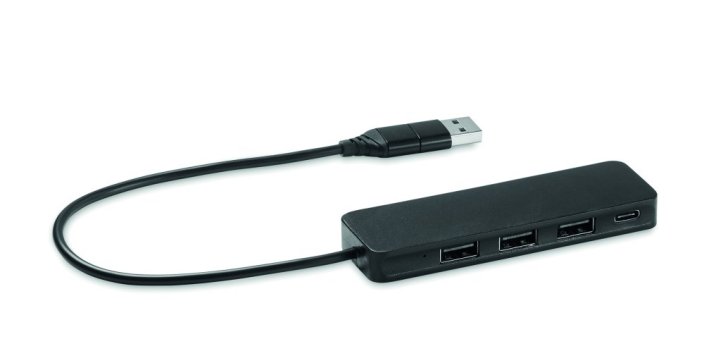 Rozbočovač USB-C se 4 porty