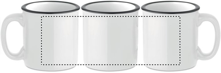 Keramická vintage hrnek