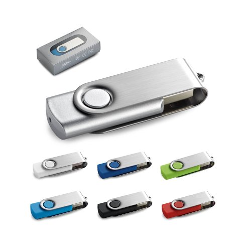 CLAUDIUS 4GB. 4 GB USB flash disk s kovovým klipom CLAUDIUS 4GB. 4 GB USB flash disk s kovovým klipom