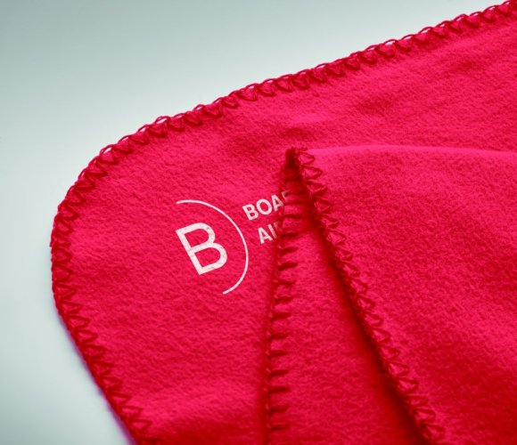 RPET fleecová deka 130 gr/m²