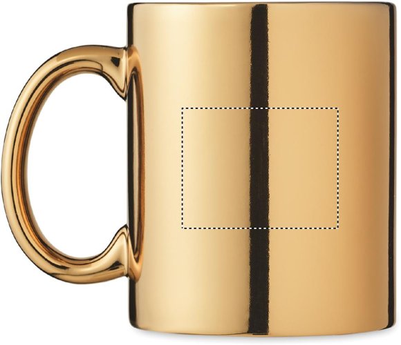 Keramický hrnek metalický