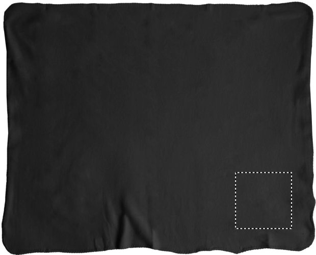 Fleecová deka s popruhy