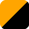 Orange/black