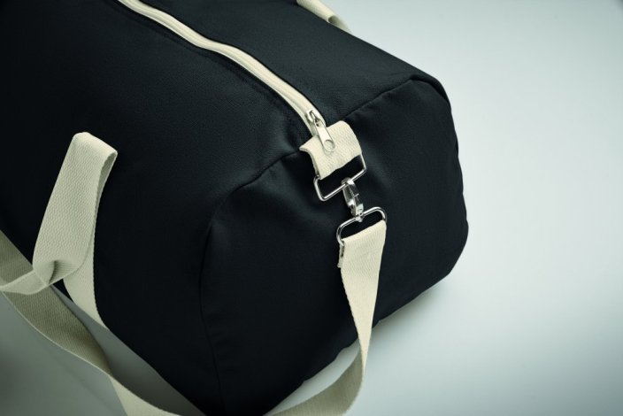 Cestovní taška 320 g - Umístění potisku: LEFT SIDE, Typ potisku: Sítotiskový transfer (max. 8 barev, 140x180mm), Počet barev potisku: 2 barvy, Počet kusů: 1500