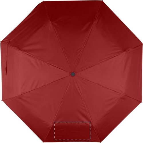 Hebol deštník - Typ potisku a počet barev: Digitální transfer, Full Color, Umístění a max. velikost potisku: Panel 3, 220 x 110, Počet kusů: 30