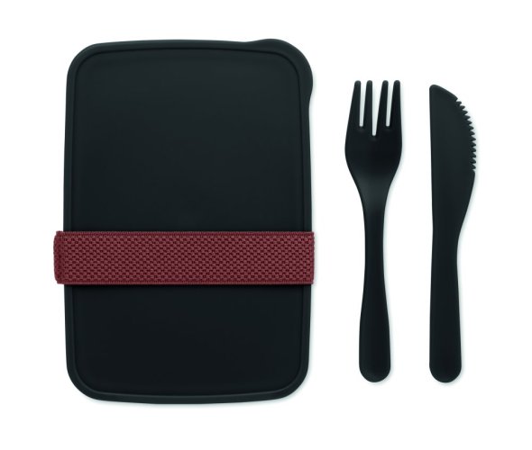 Obědová krabička s příbory