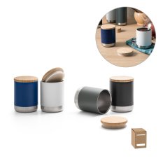 NORRE TUMBLER. Dvoustěnný nerezový (36% recyklace) vakuově izolovaný kelímek 370 ml