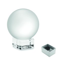 Skleněná cena ve tvaru koule