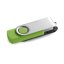 CLAUDIUS 8GB. 8 GB USB flash disk s kovovým klipem - Typ potisku a počet barev: Tampontisk, 3 barvy, Umístění a max. velikost potisku: Zadní část, 25 x 13, Počet kusů: 130