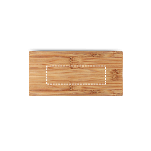 BURDOCK. Bambusová krabička na čaj s dvoma priehradkami a magnetickým zatváraním