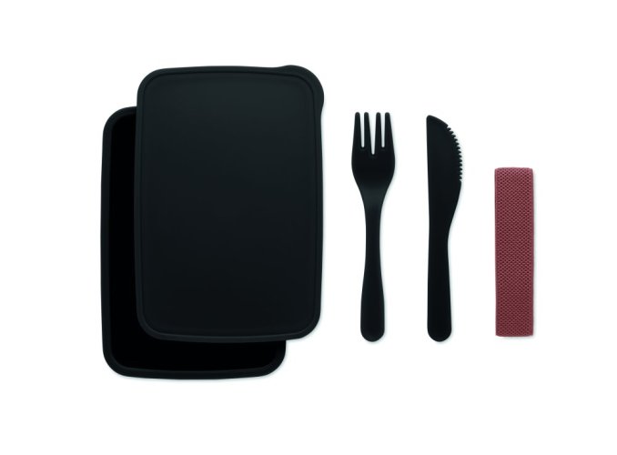 Obědová krabička s příbory