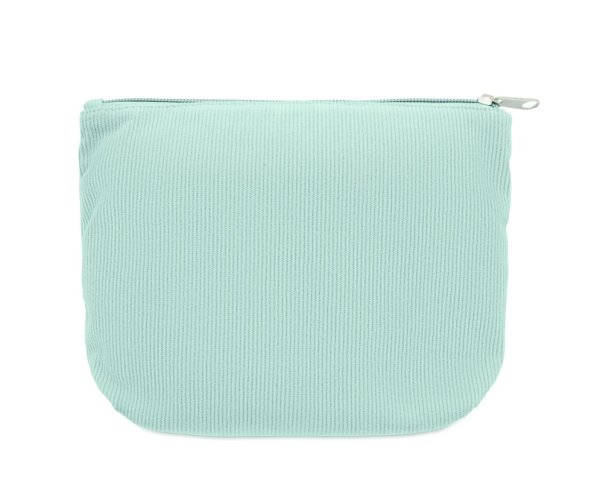 Manšestrová kosmetická taška