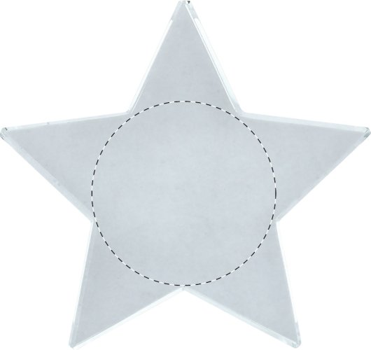 Crystar trofej s hvězdou