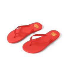 MAUPITI L / XL. Pohodlné papuče s PE podrážkou a PVC pásikom