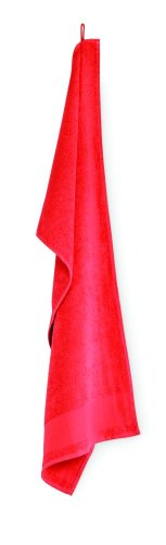 Bavlněný ručník na ruce - Umístění a max. velikost potisku: STRIP LEFT, 50x200mm, Typ potisku a počet barev: Sítotiskový transfer, 6 barev, Počet kusů: 2000