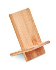 Stojánek na telefon, bambus