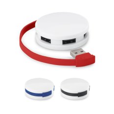 GARDNER. HUB sa kablom i 4 USB-A porta u ABS-u