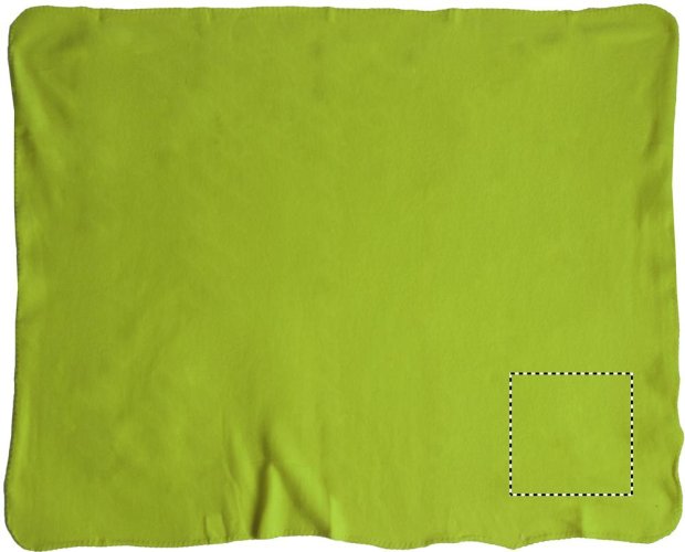 Fleecová deka s popruhy